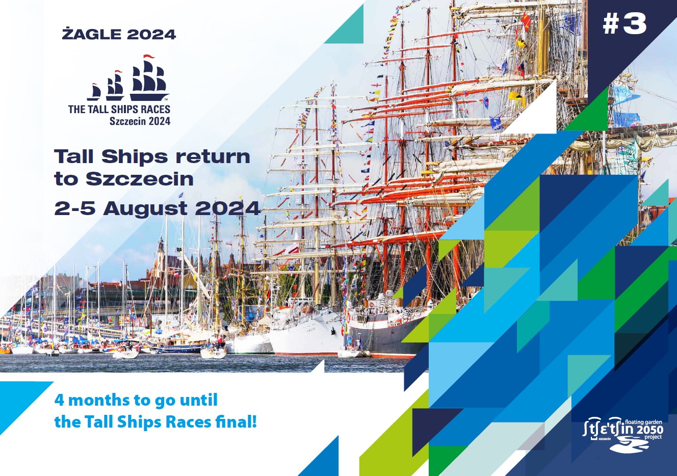 4 months to go until the Tall Ships Races final!