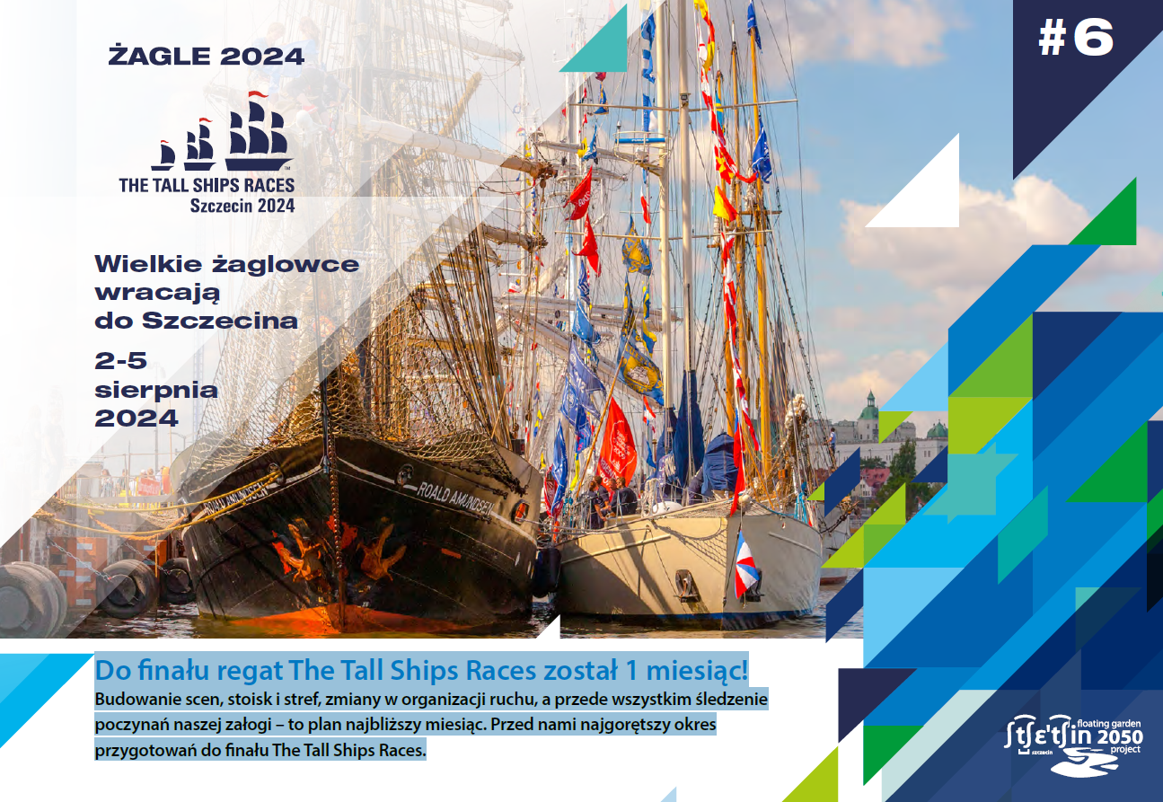 Do finału regat The Tall Ships Races został 1 miesiąc!