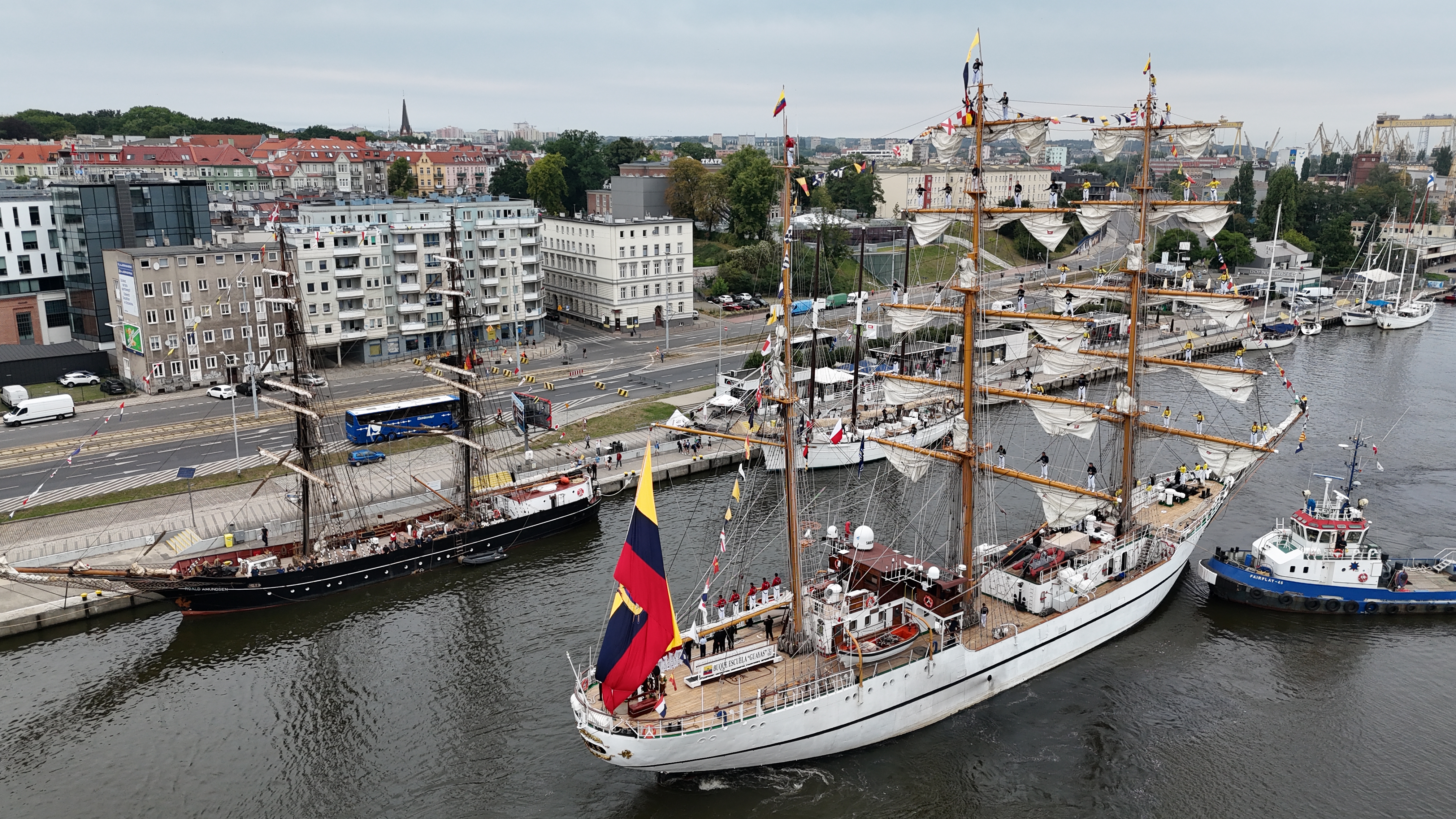 Szczecin is saying goodbye to the tall ships